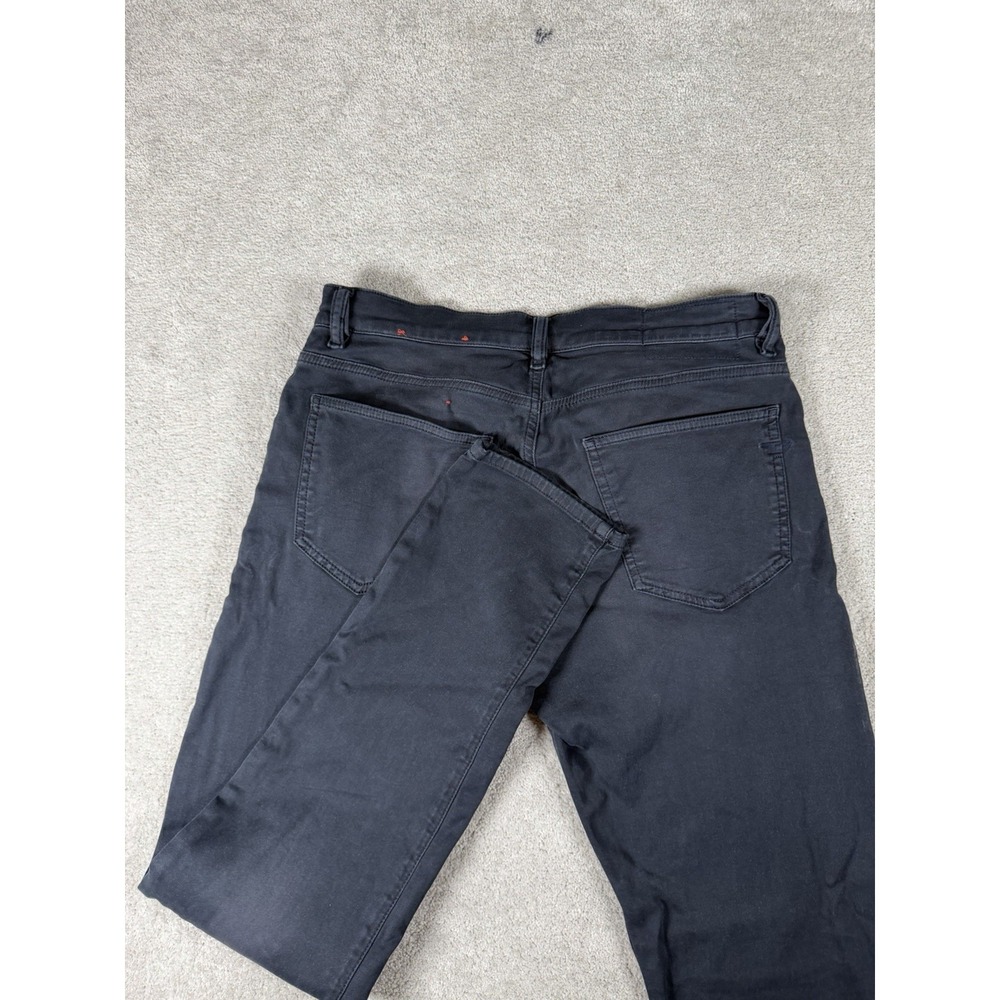 Diesel Denim+ Sweat Pants Men's W30x32 Gray Stretch Slim Jeans Jogger Comfort